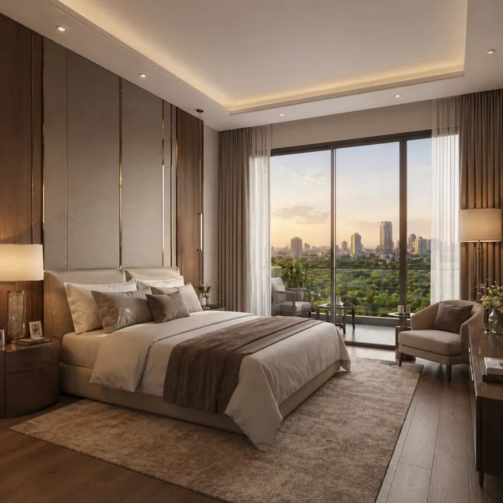 Bedroom visual at Residential at The Prestige Place Bedroom visual at Residential at The Prestige Place